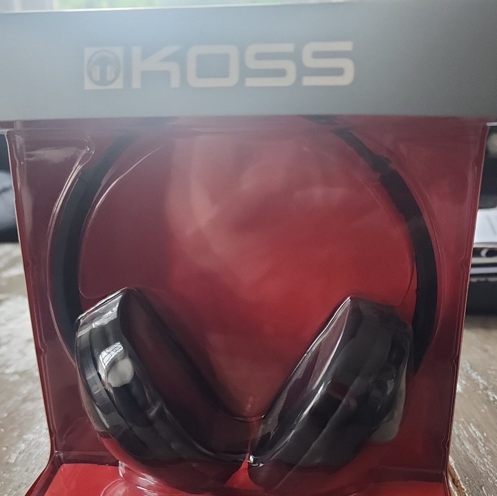 Koss Over-Ear Black Headphones